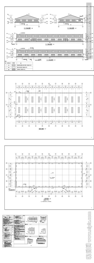 厂房建筑CAD图