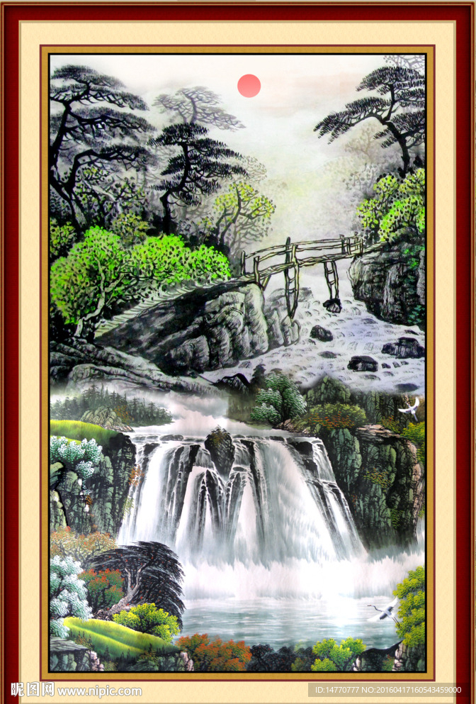 国画山水