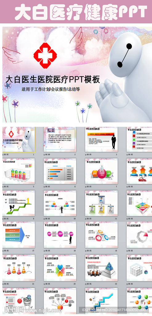 医疗医药大白医生总结PPT