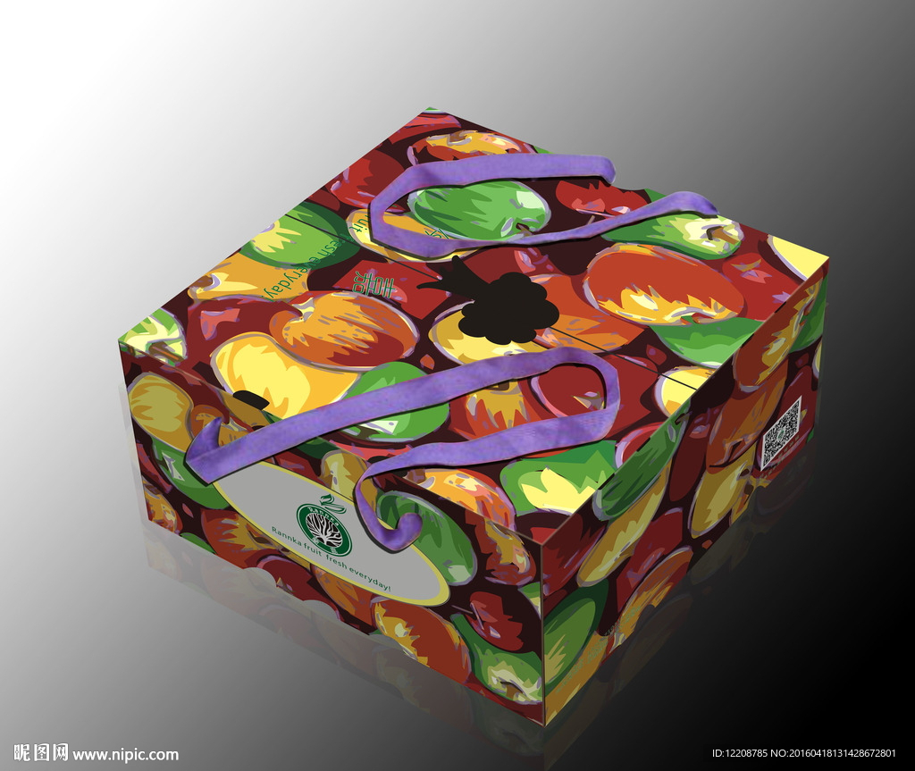 水果包装效果图