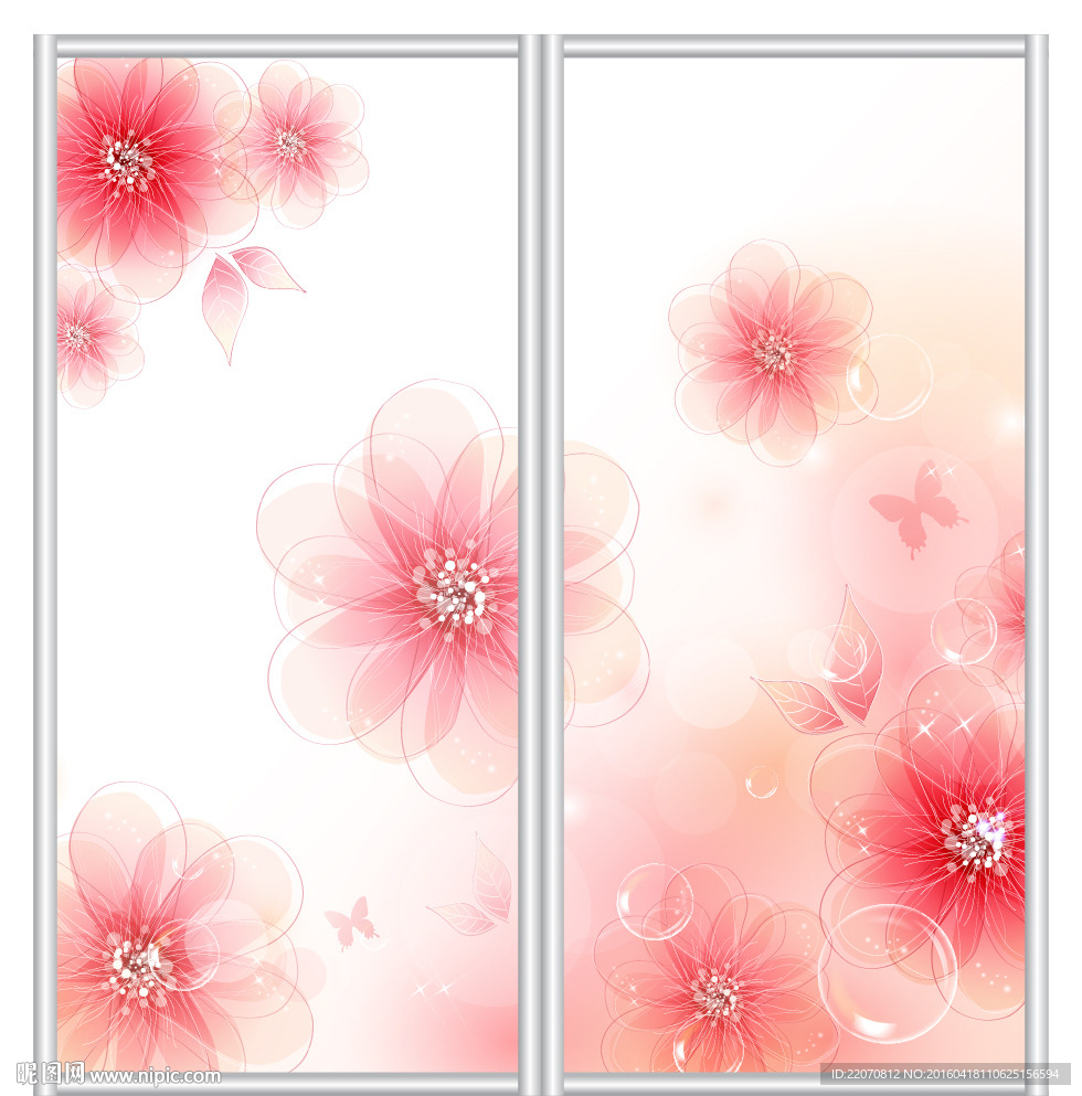 移门花卉