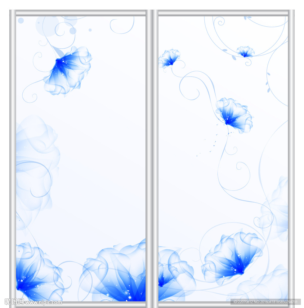 梦幻花纹