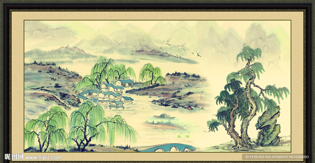 山水画
