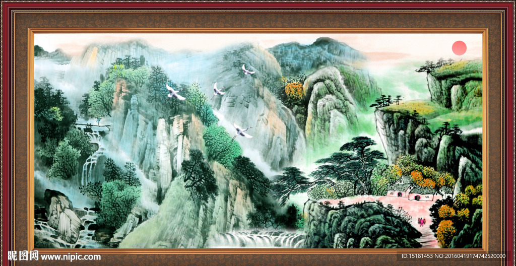国画山水
