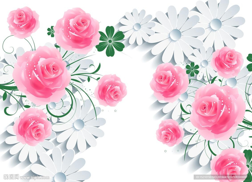 3D梦幻花