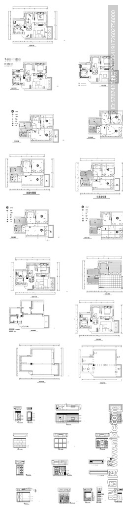 家居装饰CAD图纸