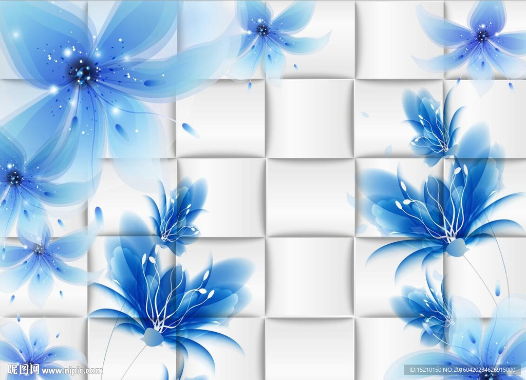 3D梦幻花