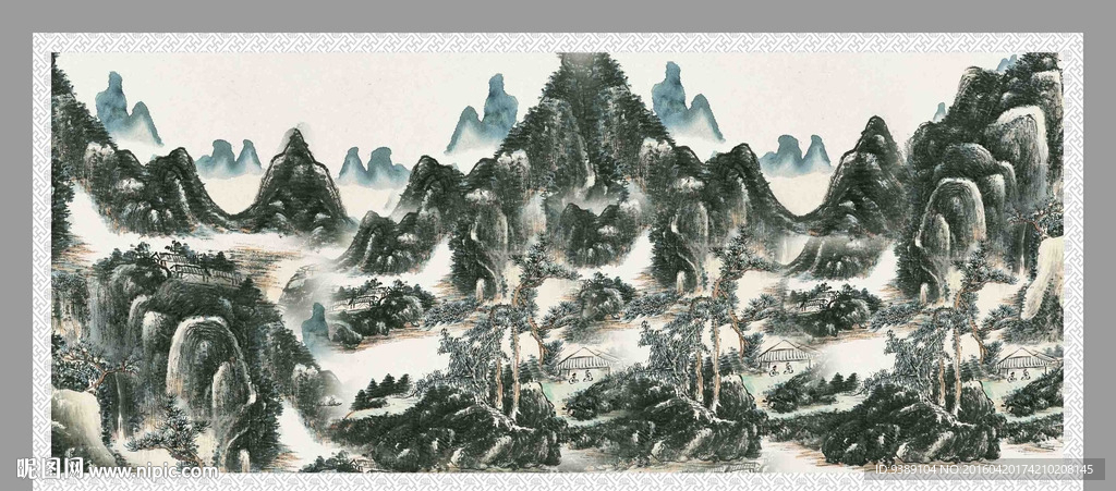 山水画