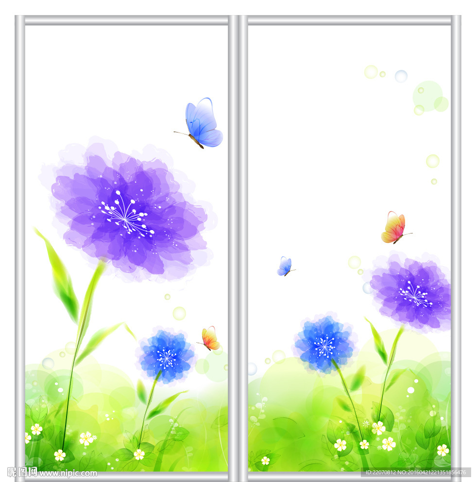 移门花卉