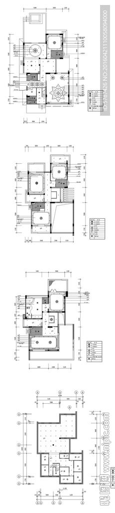 家居顶面装饰图纸