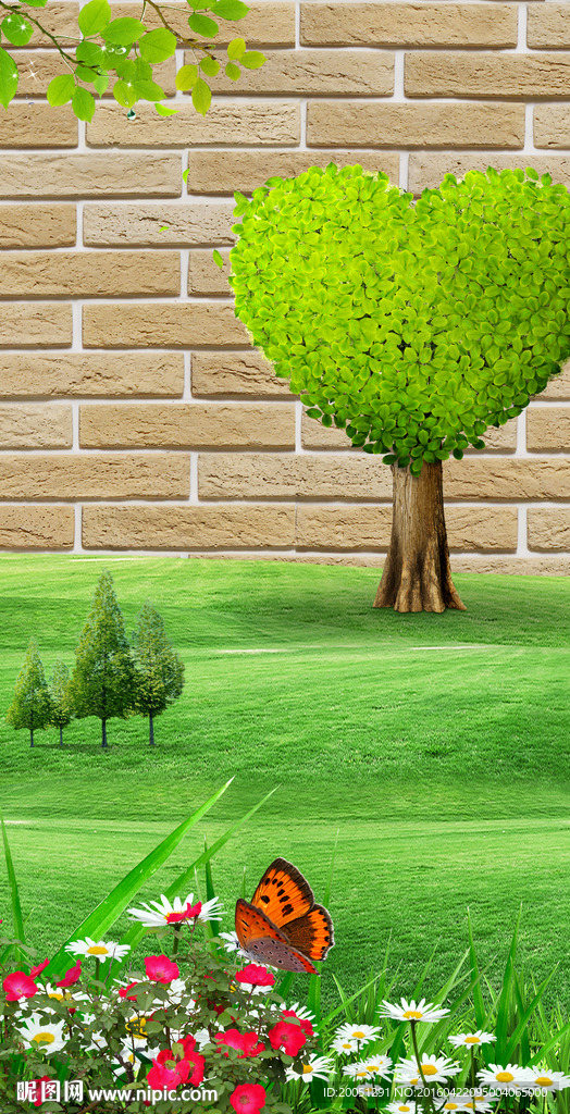 3d草原风景玄关