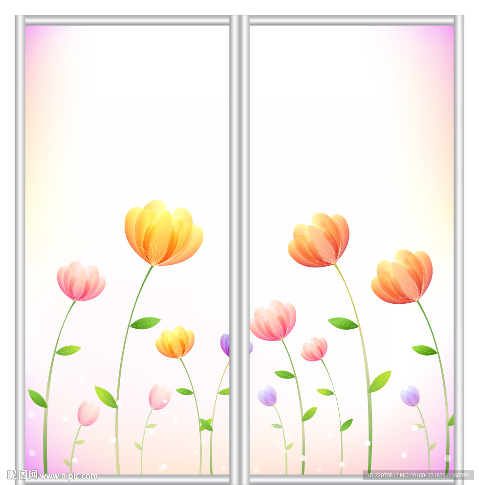 移门花卉