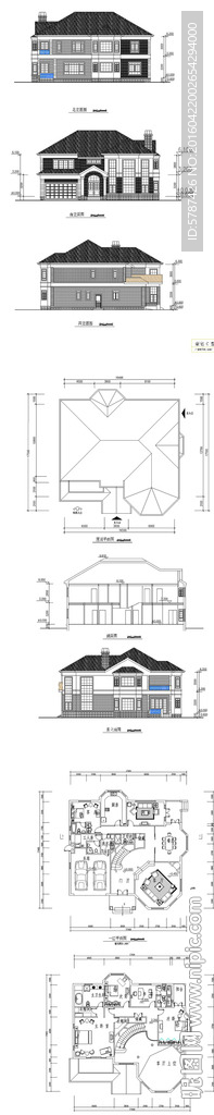 别墅建筑图