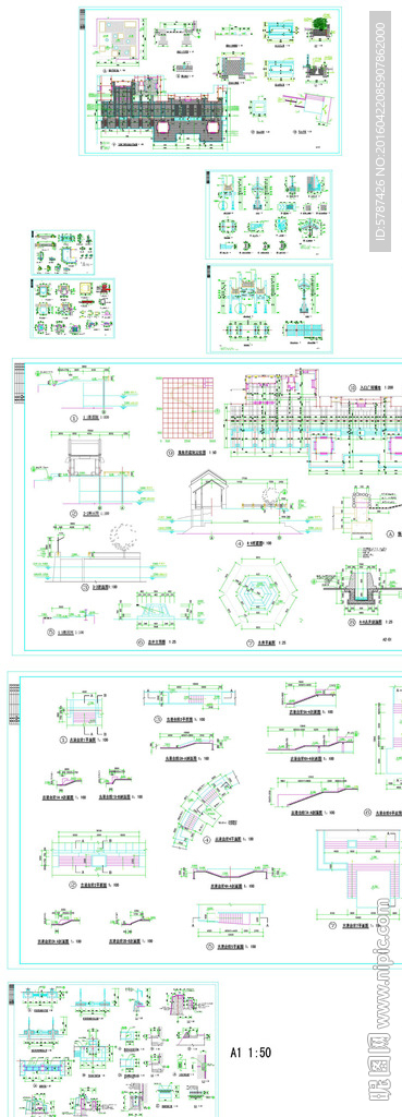 古建筑设计施工大图样