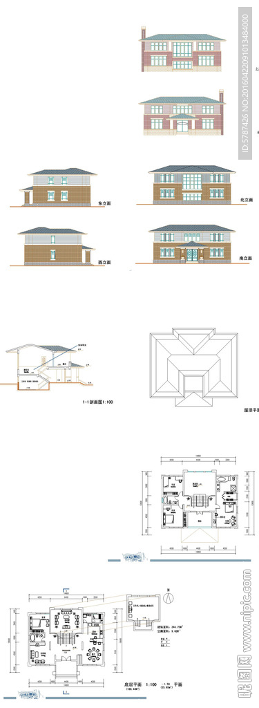 别墅家居设计CAD图