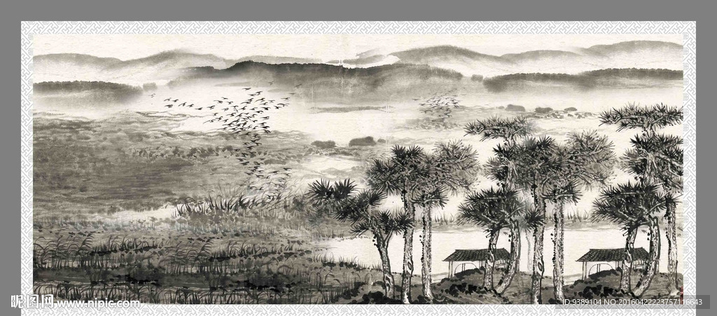 山水画