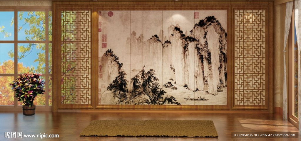 家具画册客厅背景图素材