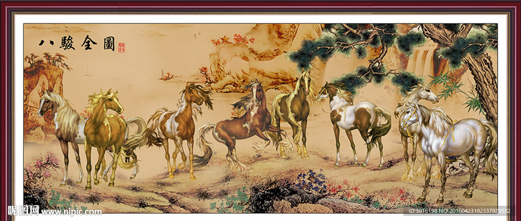 八骏图