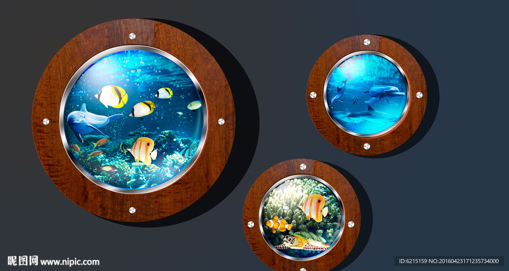 3d海洋立体画图片