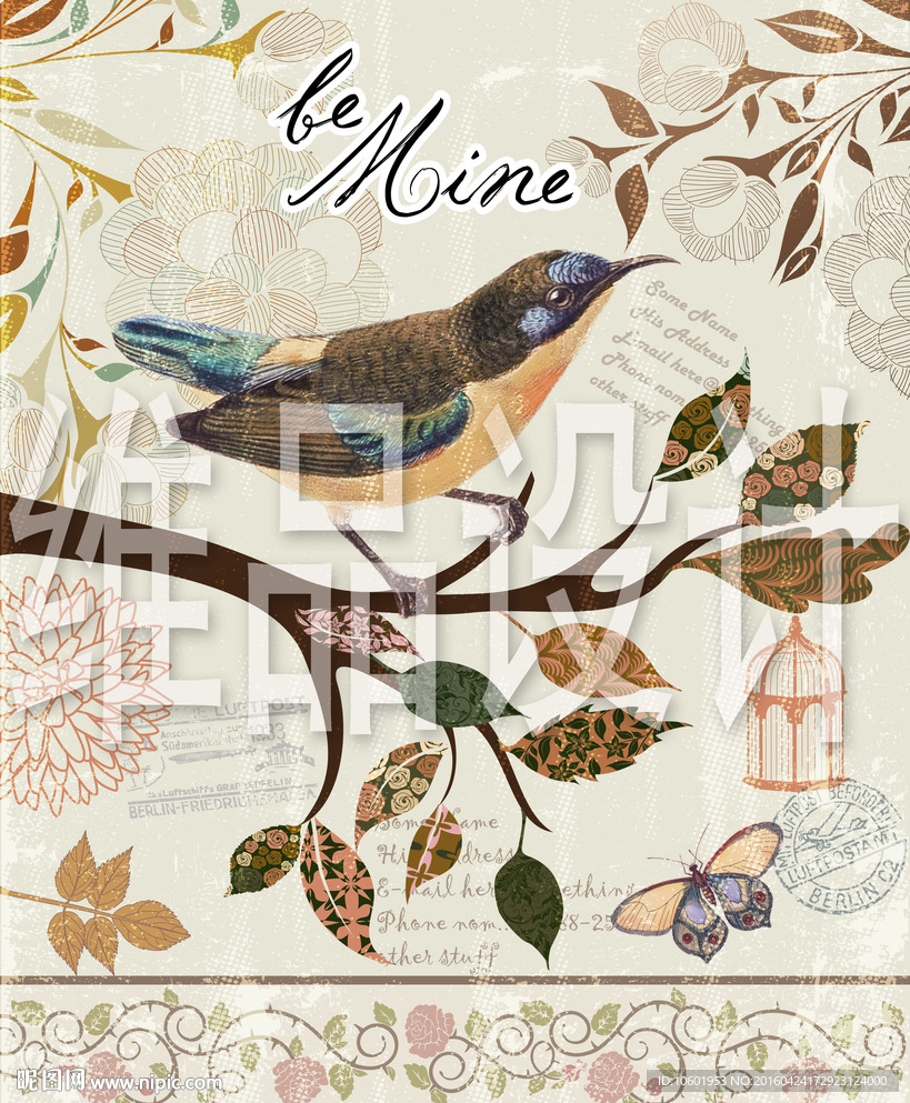 欧式风格装饰画