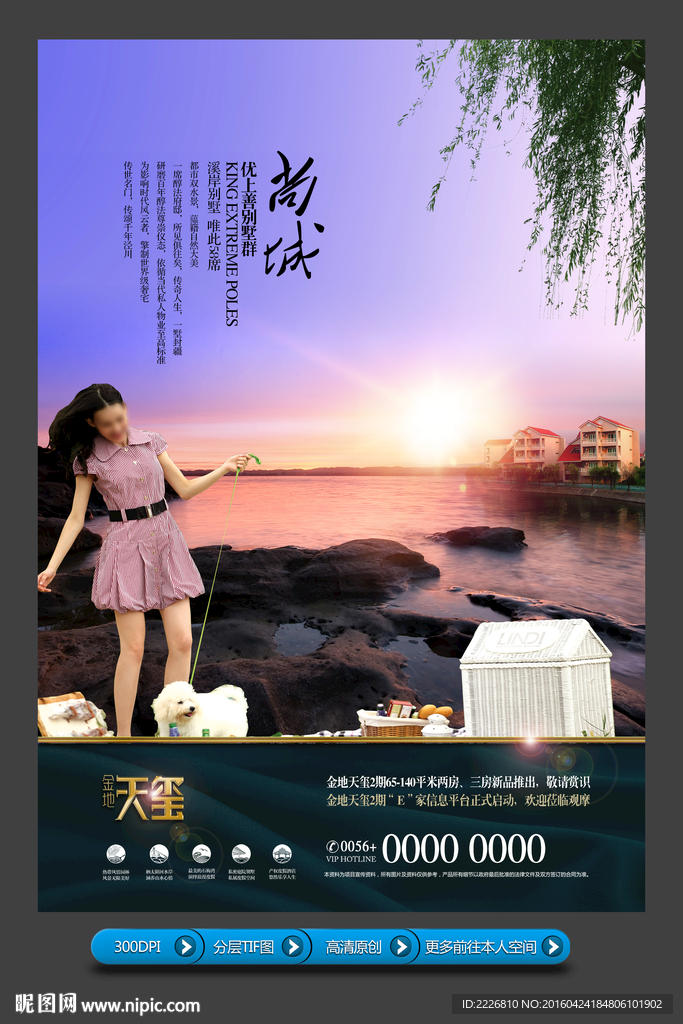 高端房地产广告