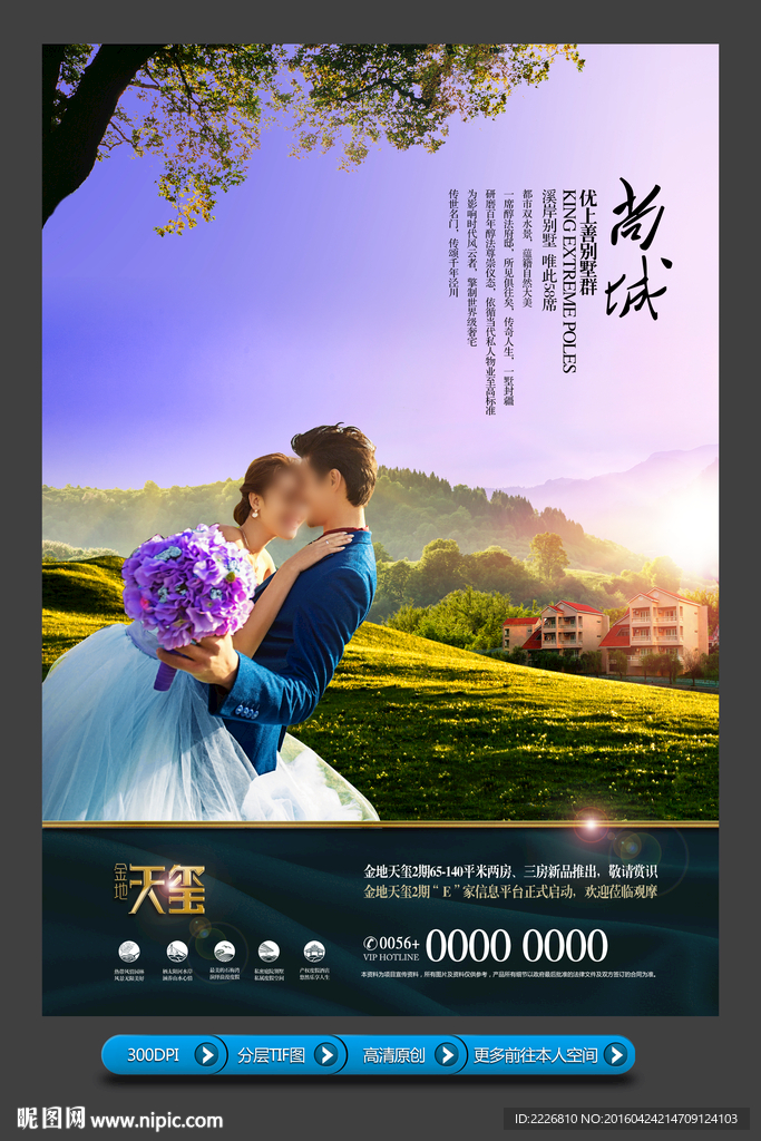 高端房地产广告