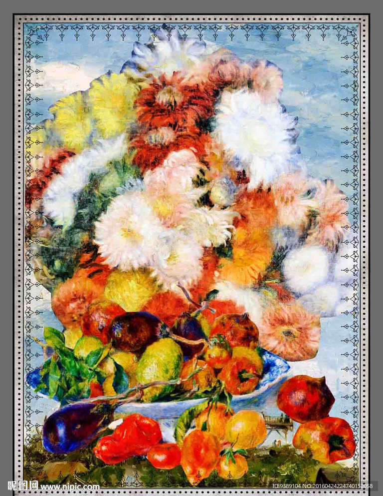 花卉装饰画