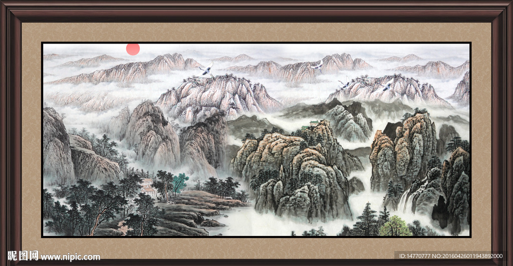国画山水