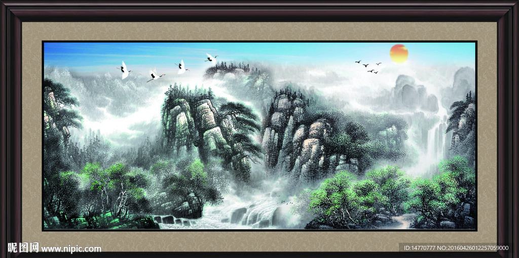 水墨山水