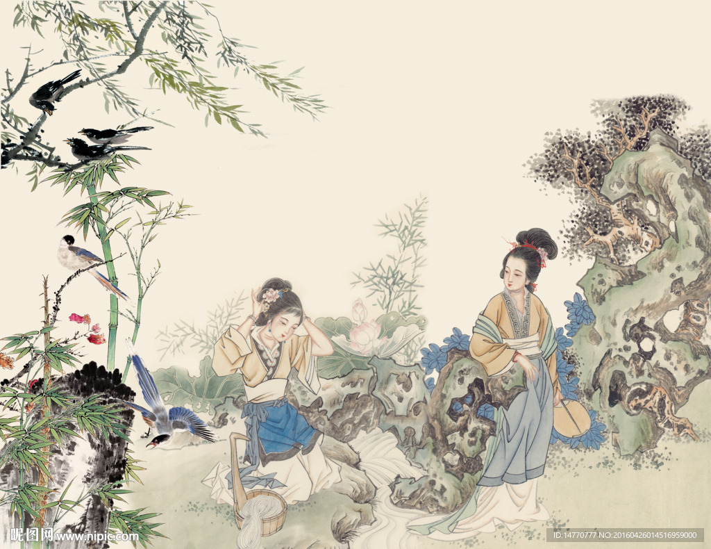 仕女图