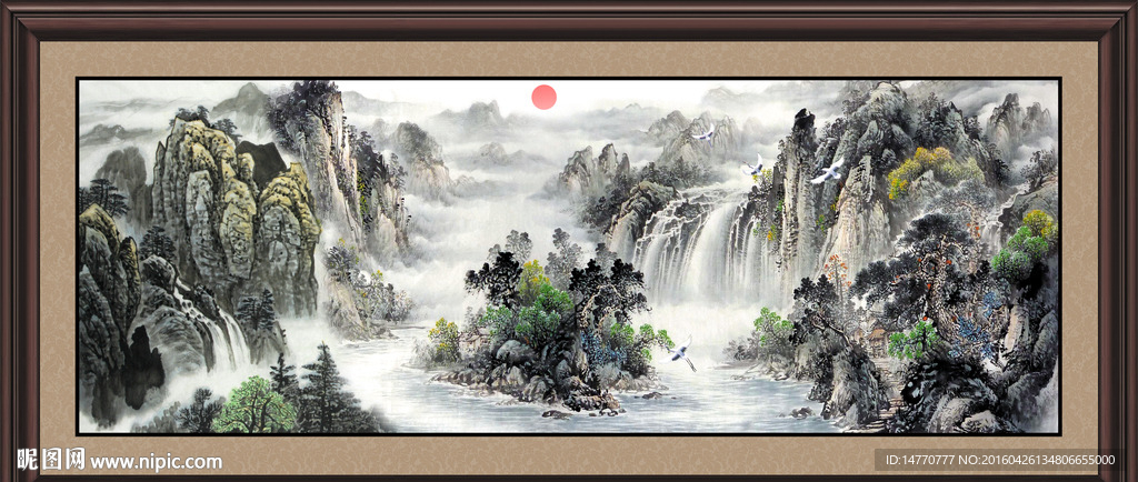 国画山水