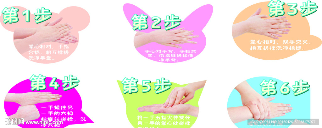 洗手六法