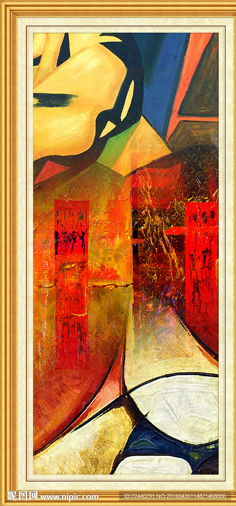抽象油画