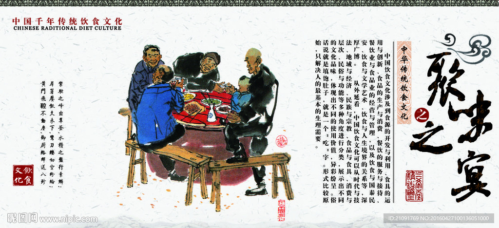 中华美食 饮食文化背景