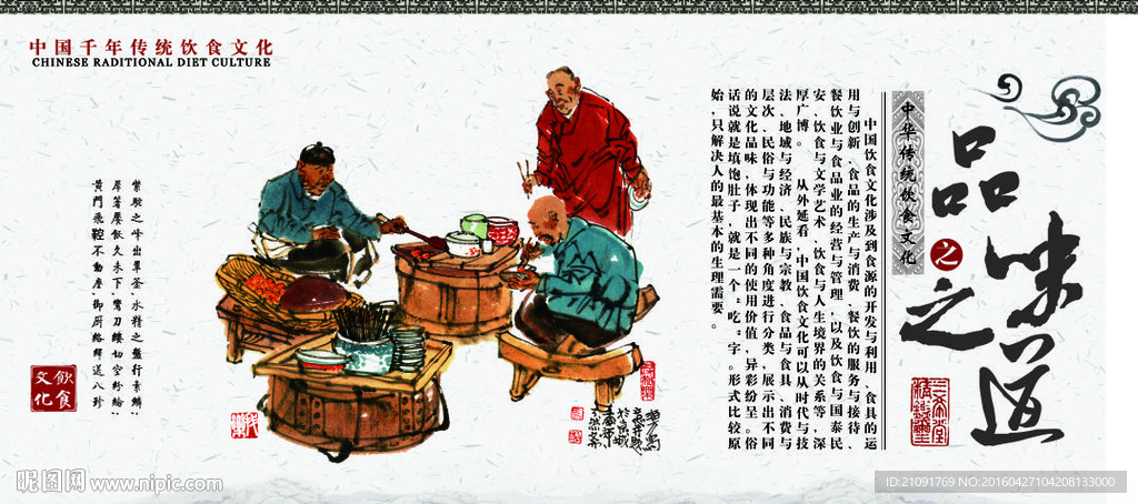 中华美食 饮食文化背景