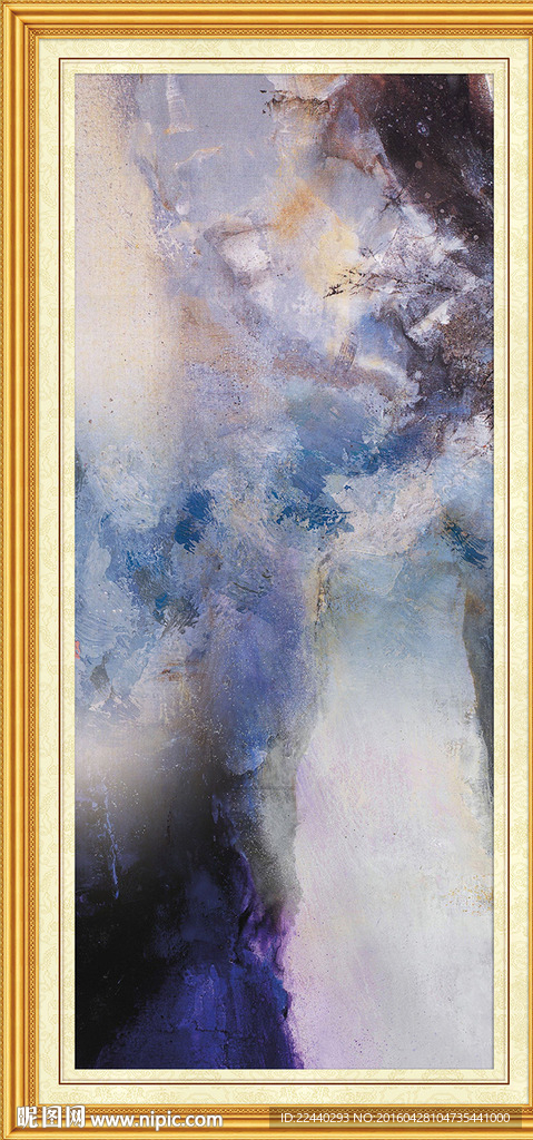 抽象油画