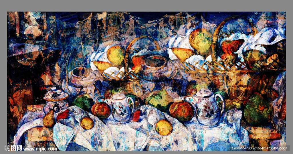 水果油画