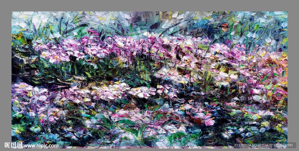 花卉油画