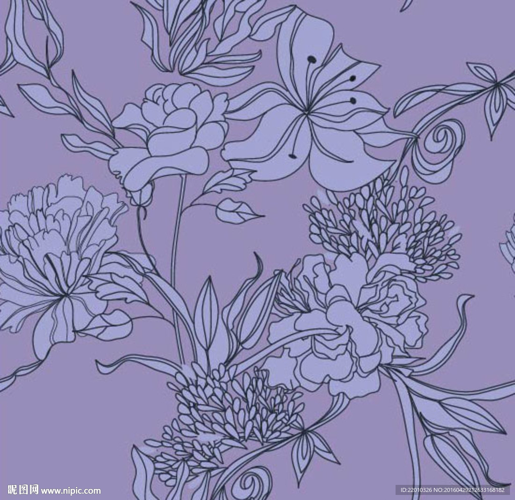 底纹背景花纹花边