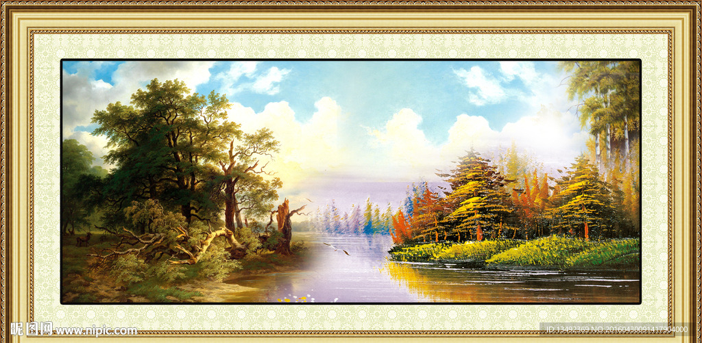 油画风景