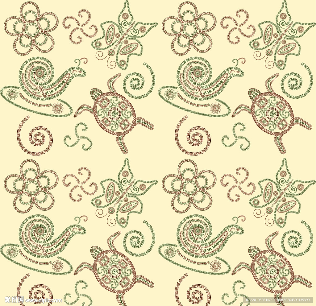 底纹背景花纹花边