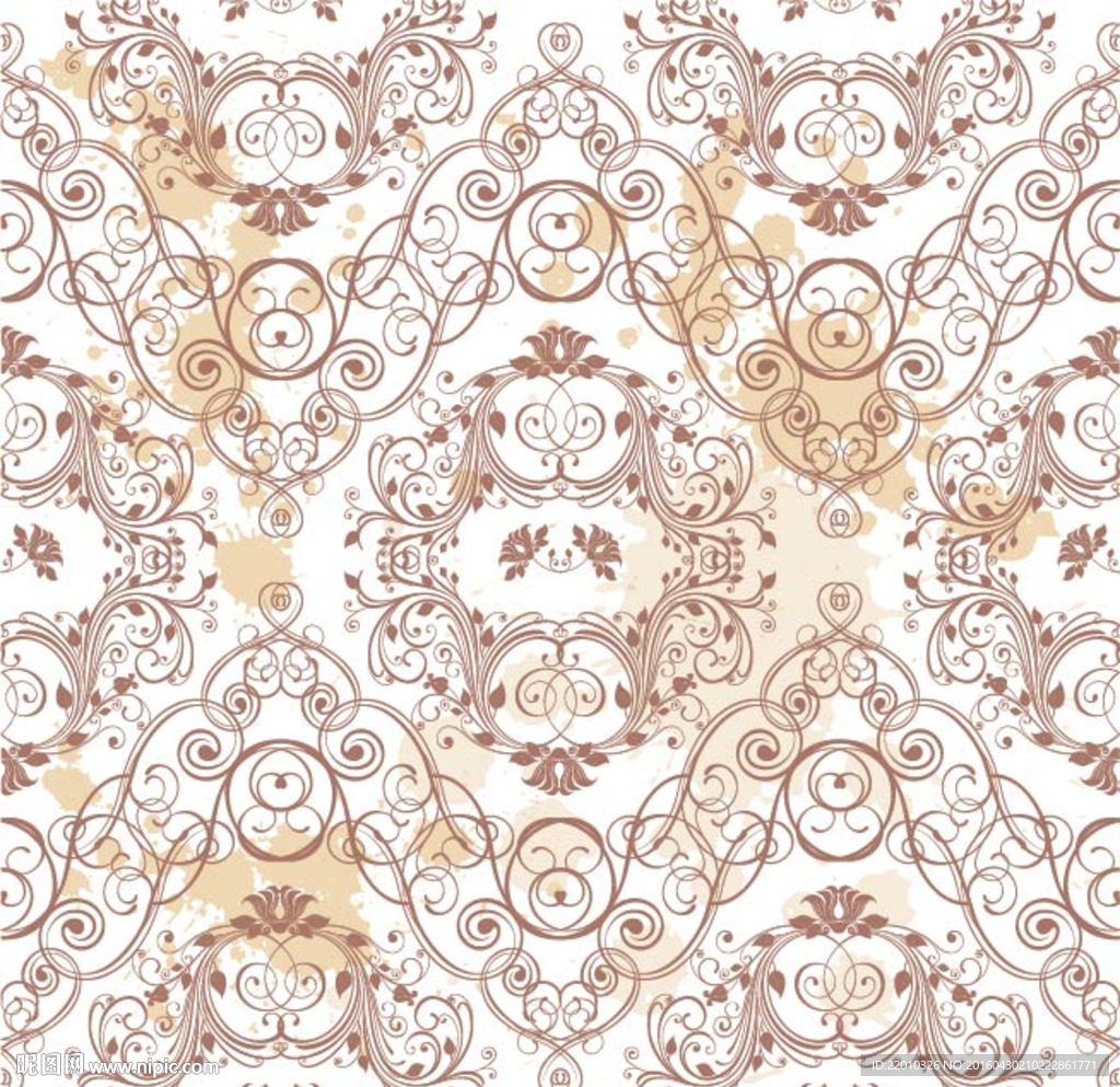 底纹背景花纹花边