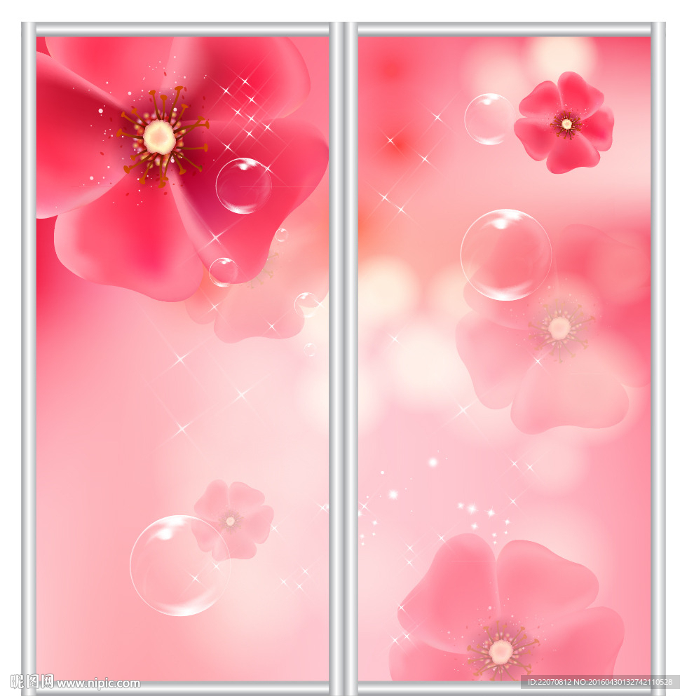 移门花卉