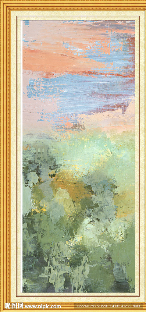 抽象油画