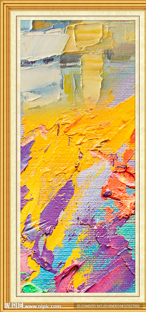 抽象油画