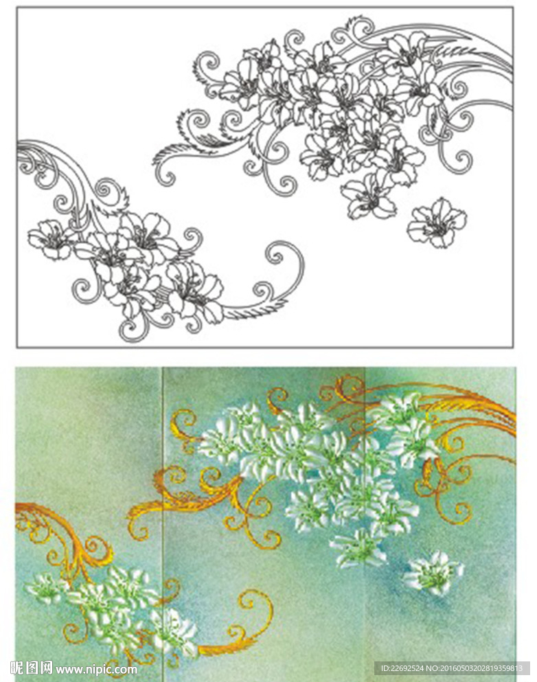 百合花