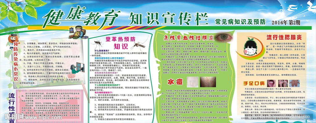 健康教育知识宣传栏