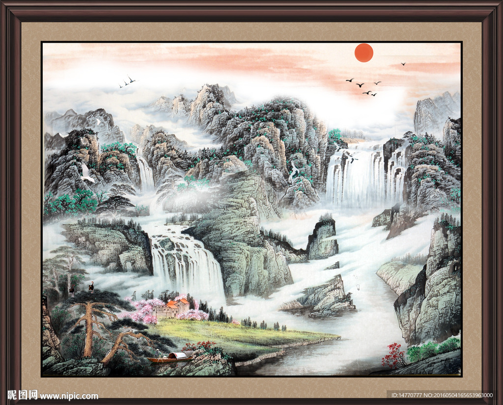 国画山水