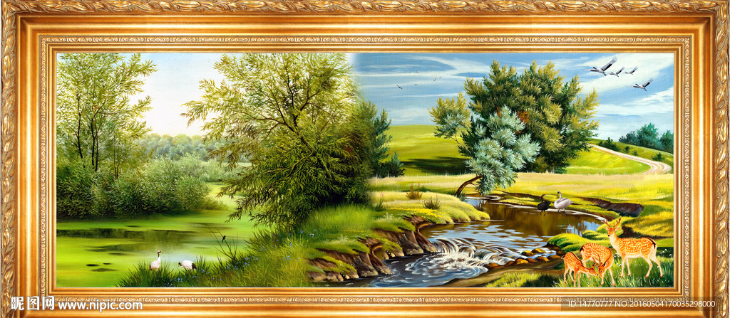 风景油画