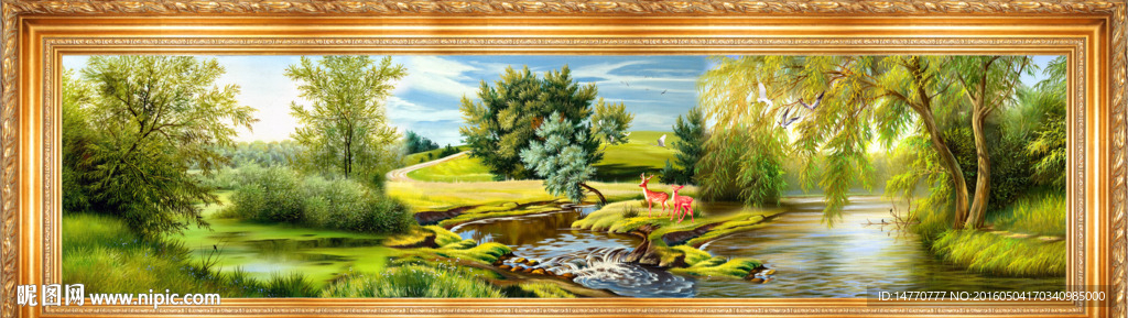 风景油画